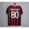 Retro Football Jersey Vintage Soccer Shirt AC Milan Arsenal Portugal Brazil Croatia Germany Santos Fan Wear
