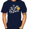 Sommer Rund Hals 3D Tour de France Trykk Topp Moteabel Casual Kortermet Herre T-skjorter