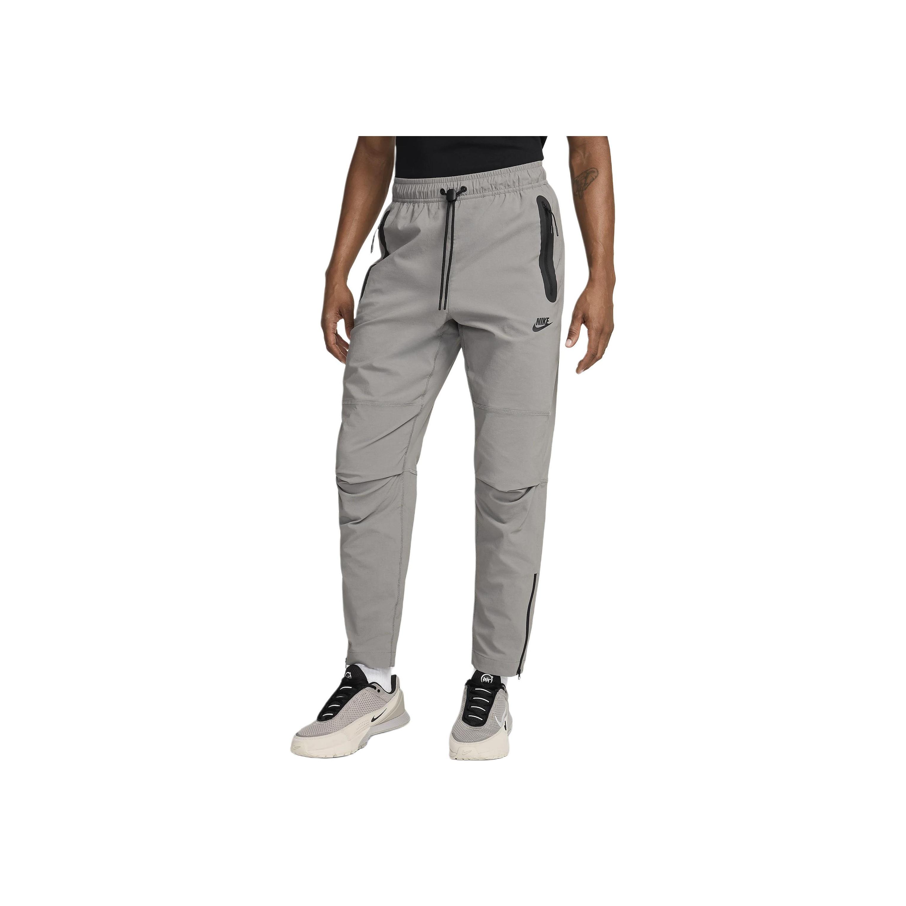 

Nike Тканые повседневные брюки-бандажи с цветными блоками, мужские брюки на плоской подошве, цвет зеленый, серый HM8241-014 3XL