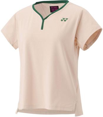 Game Shirt Game Shirt 20837 Pink Beige L [YONEX] Women's (630)