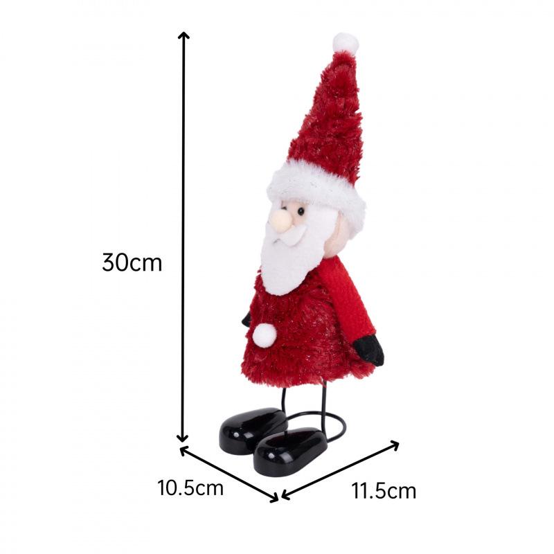 

Christmas Wobbly Santa Claus & Snowman Reindeer Ornament for Shop Windows