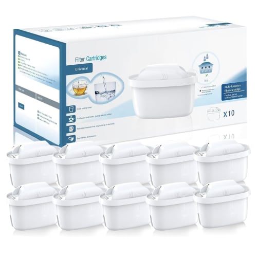 IDOGEE Compatible Brita Cartridges for Water Filters, BRITA MAXTRA, Compatible with New and Older Ports, High-Removal Filter for Water Purifier Pots,