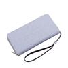 Canvas Men's Zipper Clutch Can Hold Mobile Phones Simple Multi Card Wallet