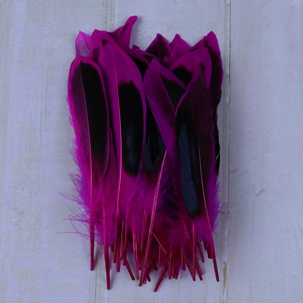 50/100PCS Wild Duck Feathers for Craft Natural Pheasant Plume Making DIY Handicraft Accessories Wedding Party Jewelry Gift Decor