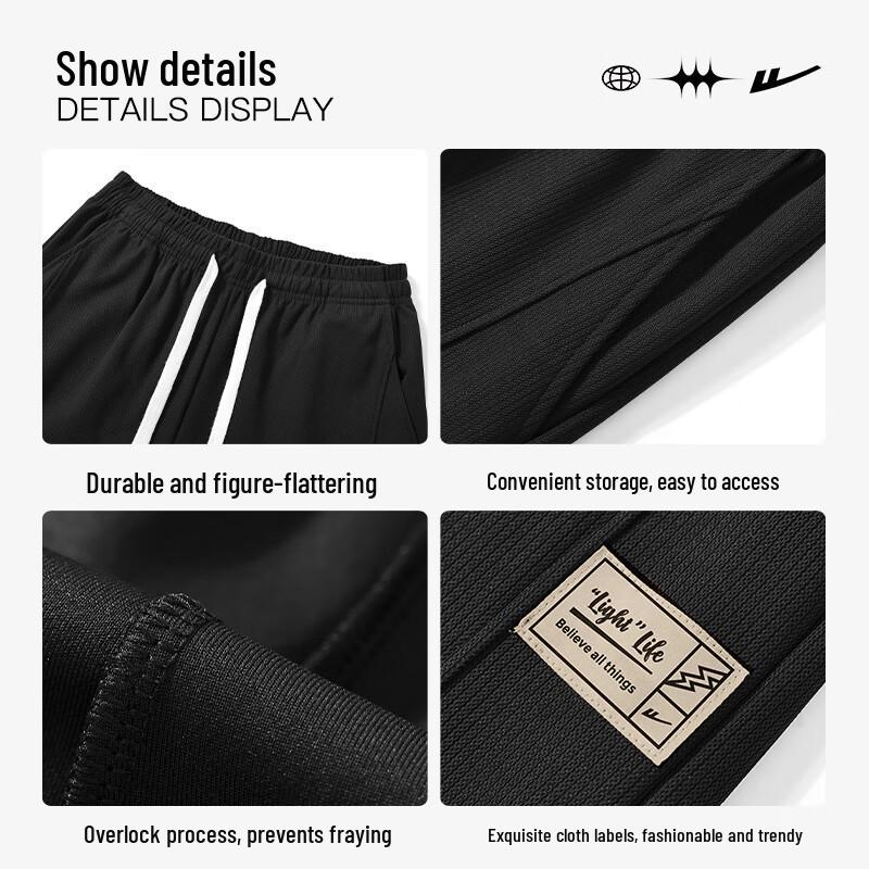 Warrior Men's Drawstring Athleisure Straight-Leg Pants