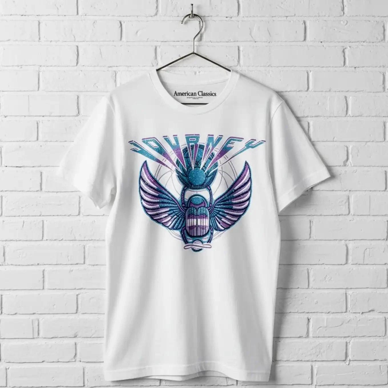 Мужская футболка Journey Deep Infinity Scarab XL