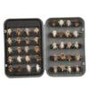 Set of 40 Tenkara Fly Sets, Dry Flies, for Tenkara Fishing, River Fishing, Stream Fishing, and Trout Fishing