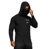 Men's Long Sleeve Hawaiian Print Quick Dry T Shirt UPF50 Plus Sun Protection Fitness Hoodie Outdoor Sports Lightweight Breathable