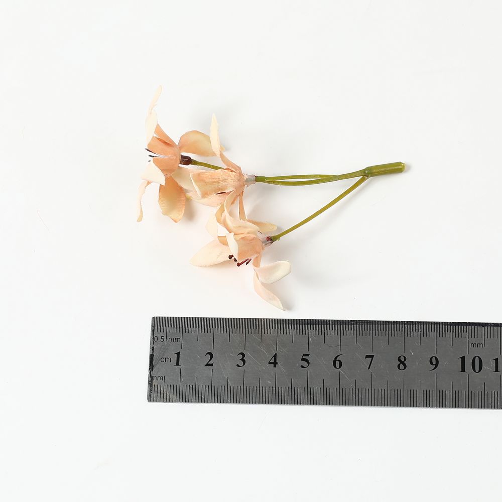 20PCs Silk Artificial Orchid Flowers Head Fake Flowers For Home Room Wedding Decoration DIY Vases Garland Gifts Accessories