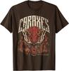 T-shirt House of the Dragon Targaryen Caraxes in Fiamme