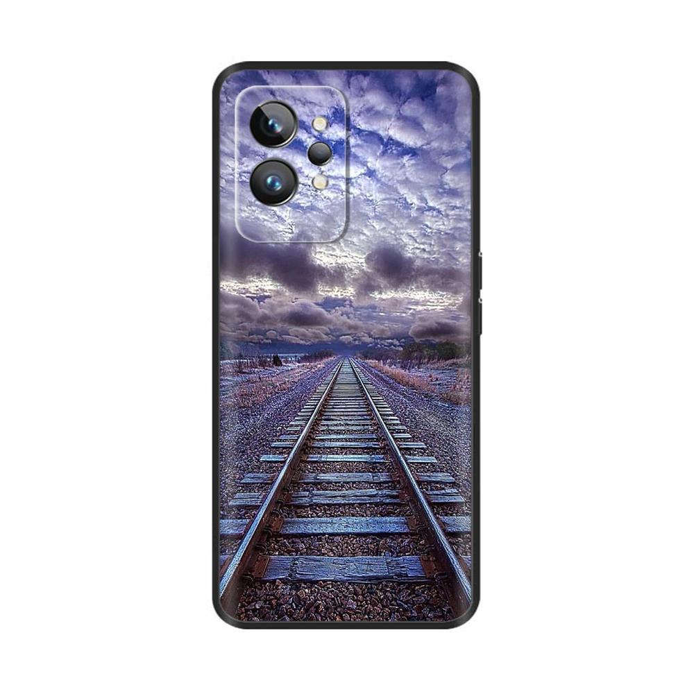 Per Realme GT2 Pro Custodia Fiore Carino Farfalla Cover Posteriore Per Oppo Realme GT 2 Pro Custodie Morbide Fundas Per Realme GT2 Custodia