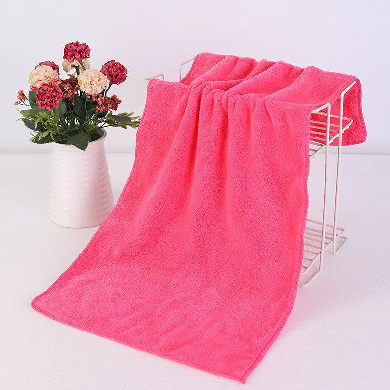 

Быстросохнущее полотенце из кораллового флиса без ворса - Впитывающее полотенце для лица и волос, Идеально для домашнего использования или в качестве подарка 30x30 cm