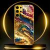 Nouveau modèle Ambiance Simplicité Haut de gamme Placage Verre Coque de Téléphone pour Samsung Galaxy S26 S25 S24 S23 S22 S21 FE, Ultra, Plus