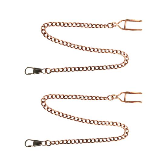 

2 шт. Чоловічий ланцюжок для кишенькового годинника Міцний Легкий Винтажний Сплав Затискач Ланцюжок для кишенькового годинника Модний Ювелірний Замінний Аксесуар 2pcs