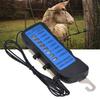 Electric Fence Voltage Tester 12KV Neons Fault Finder 2000 to 12000V 8 Neons Indicator Lights Waterproof Fence Tester