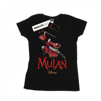Womens/Ladies Mulan Movie Pose Cotton T-Shirt
