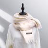 Autumn and winter cashmere scarf women's winter, annual meeting solid color imitation cashmere scarf, Dongdaemun scarf scarf shawl