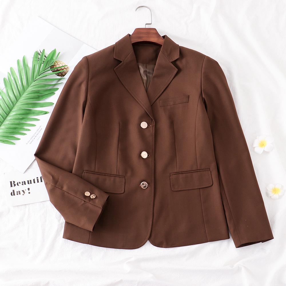 Women's British Campus Style Blazer - 2022 Spring/Autumn Fashion JK Uniform