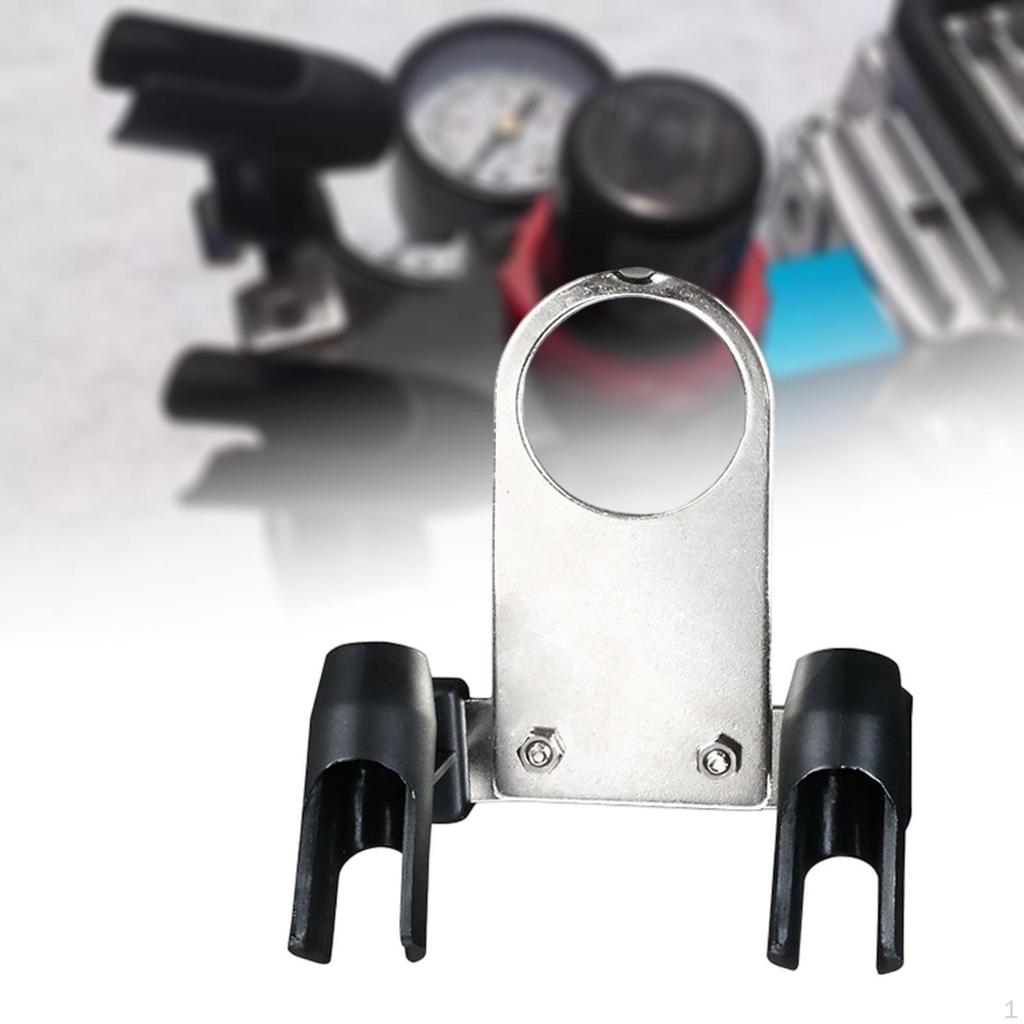 Air Brush Holder Stand Airbrush Clip Easy To Install Sturdy Construction Pump Extension Tool