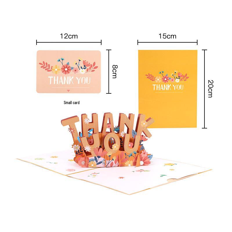 Mother s Day 3D Pop-up Card: Handmade Paper Carving Blessing, Thank You & Birthday Card for Parents.