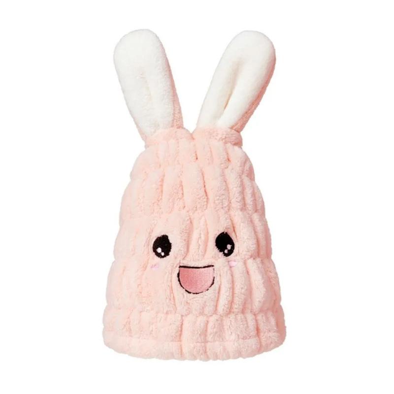 

Turban for Hair Drying, Chalma Microfibra, Towel Cap After Shower, Bath and Sauna pink-1