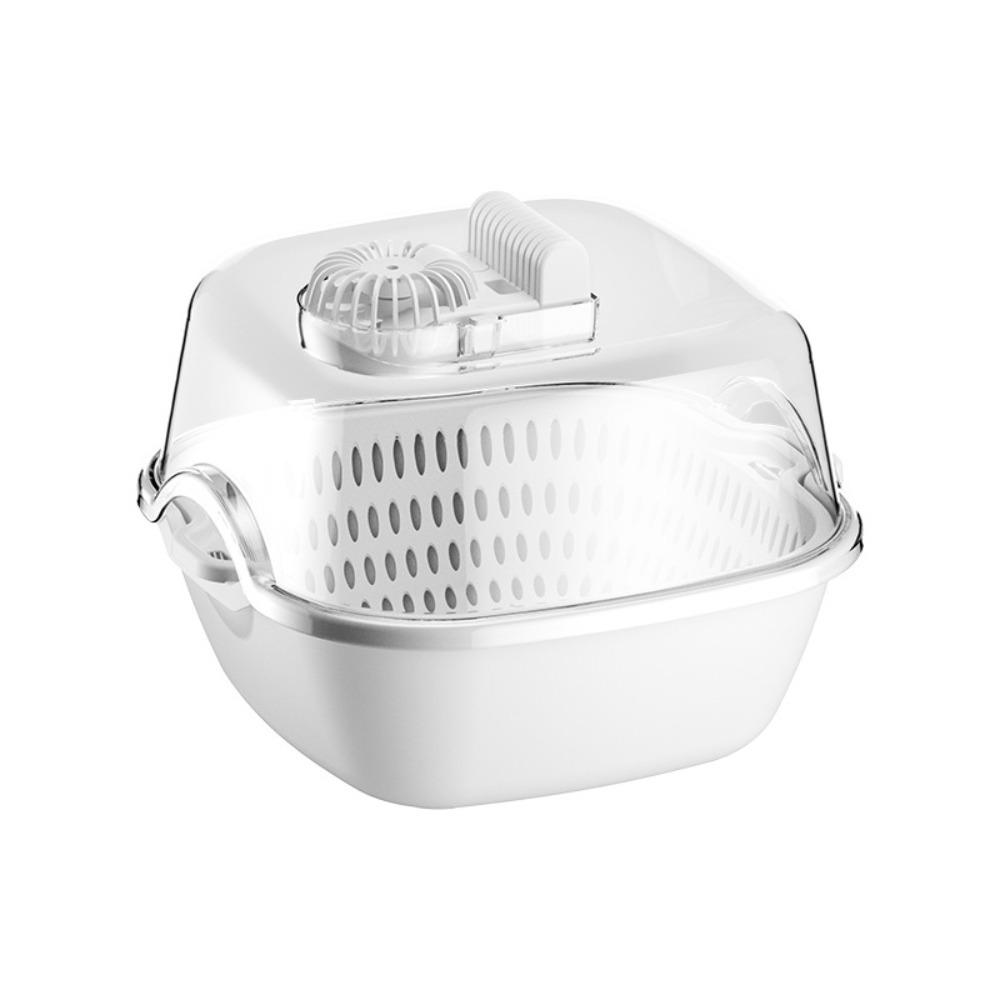 Removable Food Preservation Defroster Ultraviolet Drain Basket Household Meat Defroster Fruits