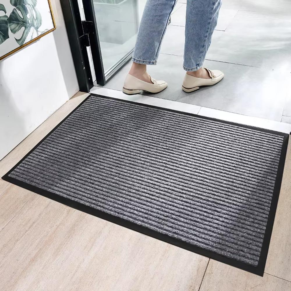 Water-absorbent Entrance Mat Rectangular Corridor Rug High-end Welcome Mat  Shopping Mall