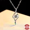 Unique 925 sterling silver design set: jewelry earrings and necklace set for women - party-themed accessories, holiday gift