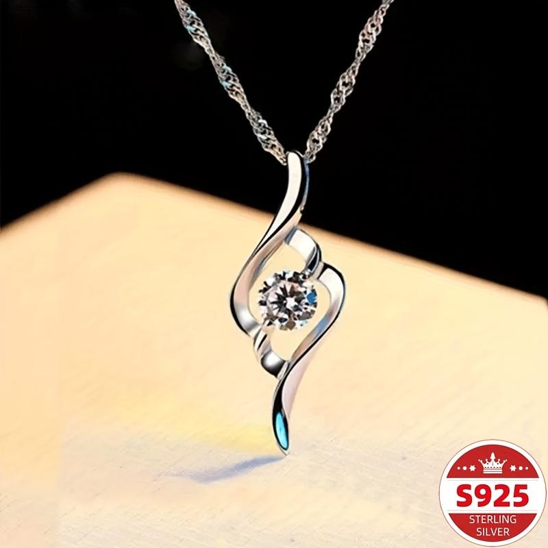 Unique 925 sterling silver design set: jewelry earrings and necklace set for women - party-themed accessories, holiday gift