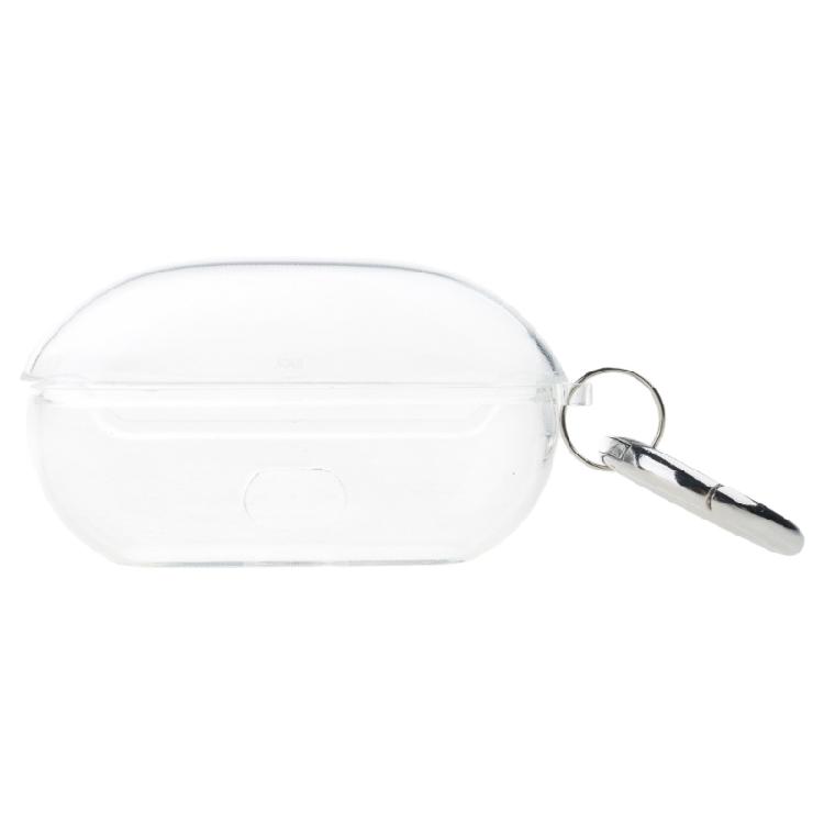 Silicone Case Cover Dustproof Earbud Protective Cover Dropproof Earphone Charging Case With Keychain for Buds прозрачный