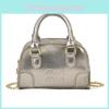 Modern Womens Small Shoulder Bag With Zipper Closure And Interior Pockets