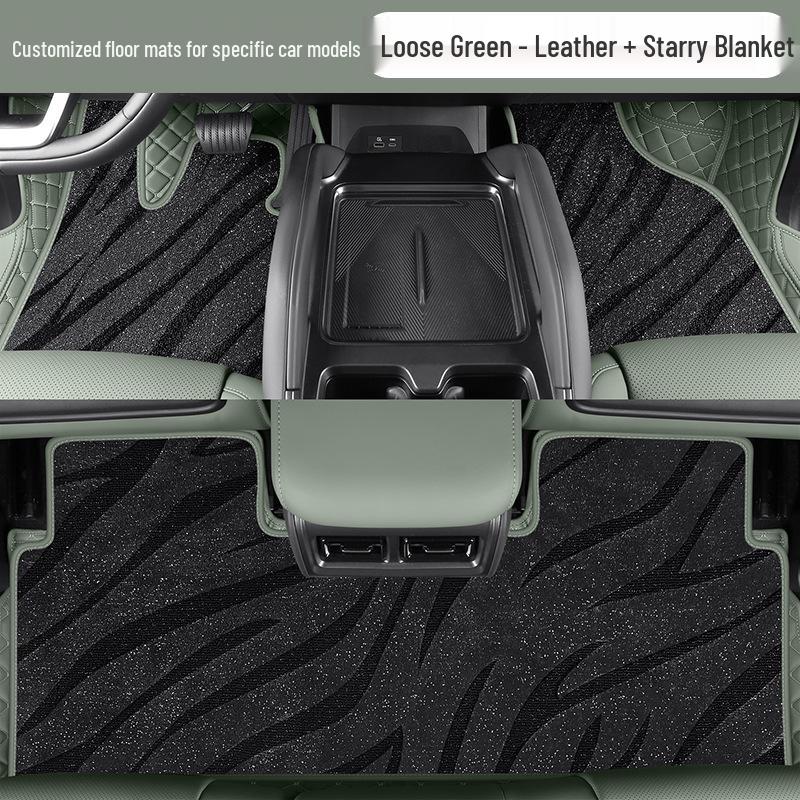 Fengyun X3/X3L Leather Floor Mats 2025 - Five-Seater Car Interior Carpet Accessories