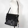 Dior Messenger Shoulder Bag mesh black canvas Women Used