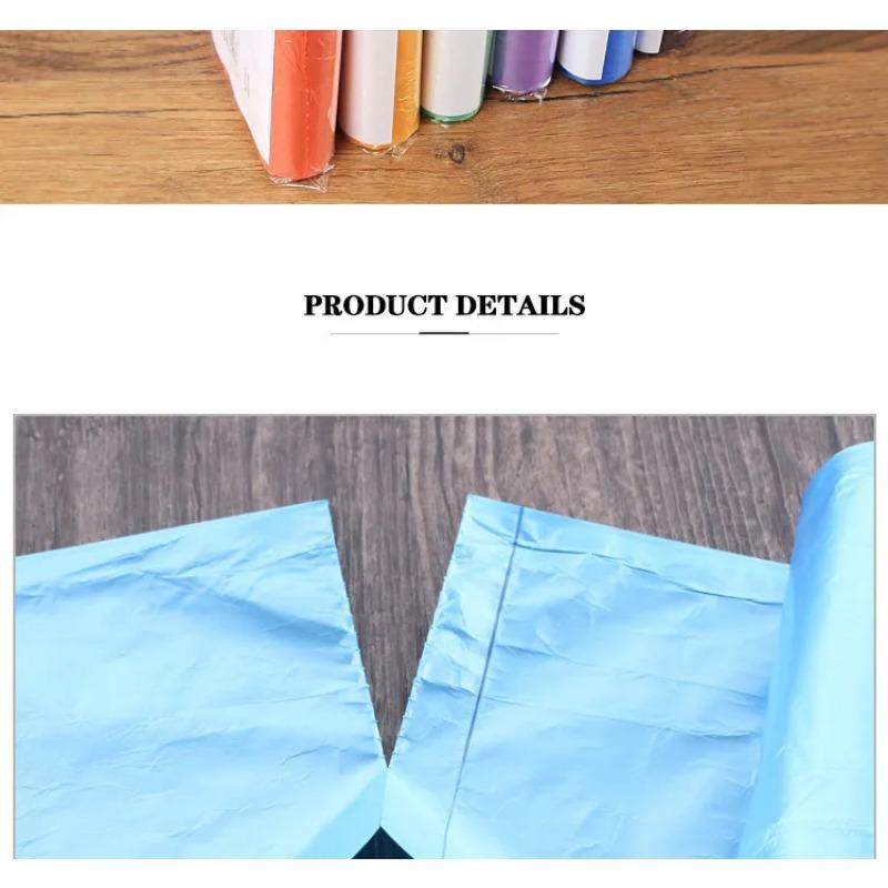 5 Rolls 1 Pack 100Pcs Household High Quality Disposable Trash Pouch Kitchen Storage Garbage Bags Cleaning Waste Bag Plastic Bag