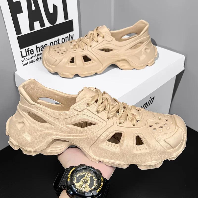 Living Room Slippers for Summer Men Male Shoes Sneakers Brand Slippers Luxury Comfortable Men's Sandal Men's Cloud Slipper House