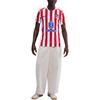New Nike Atlético Madrid 2025/26 Stadium Home Big Kids' Nike Dri FIT Soccer Replica Jersey HJ4541-614