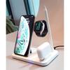 4 in 1 15W schneller kabelloser Ladeständer für iPhone 14 13 12 x 8 Apple Watch faltbare Ladestation für Airpods 3 Pro iWatch