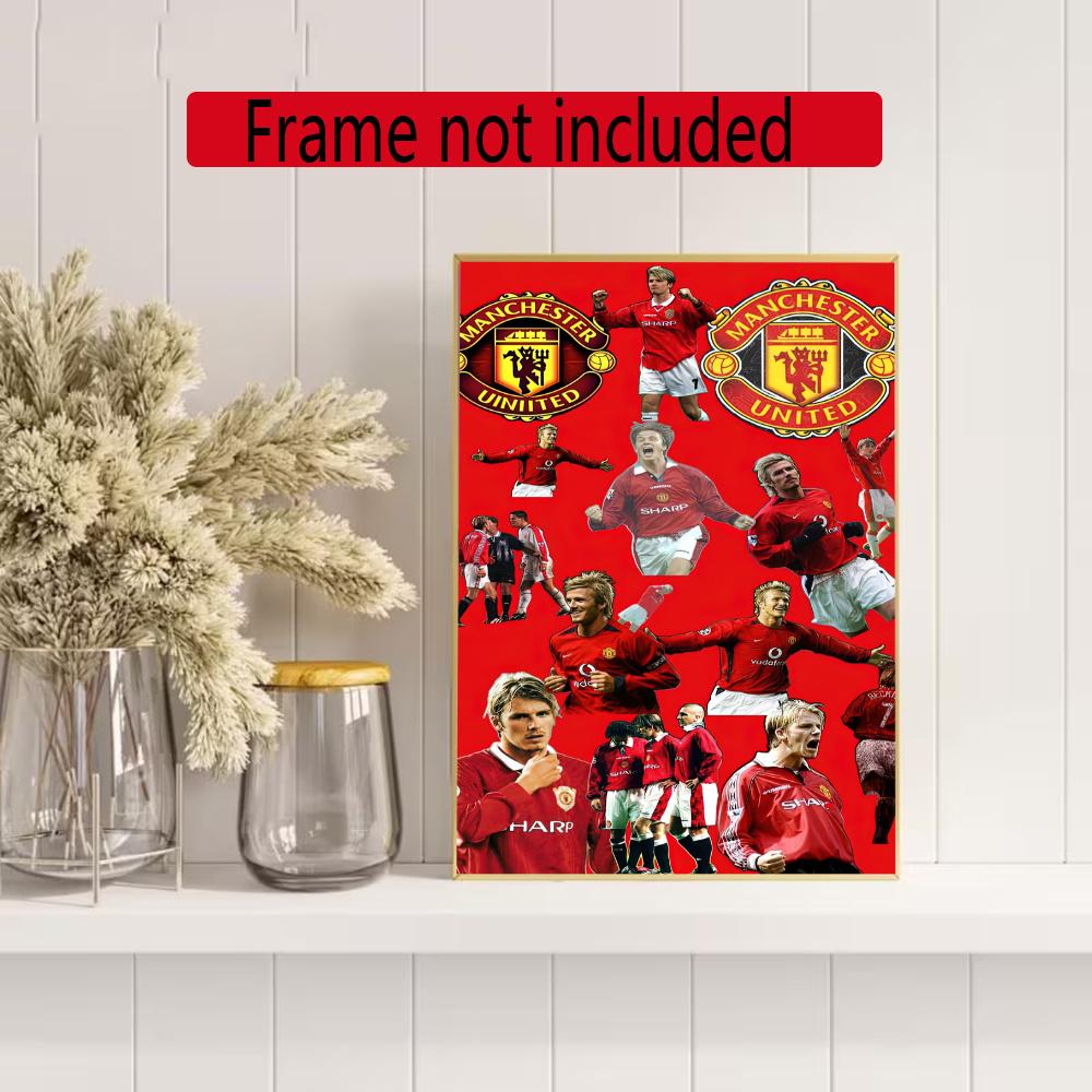 Manchester 5D Round Diamond Painting Kit Diamond Embroidery Painting Rhinestones Mosaic Frameless Handwork Decoration Arts
