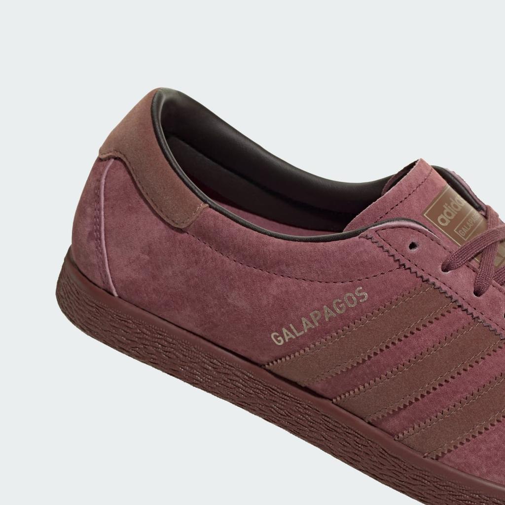 adidas GALAPAGOS HQ7272 Unisex Originals Sneakers Burgundy / Wild Sepia / Fox Brown