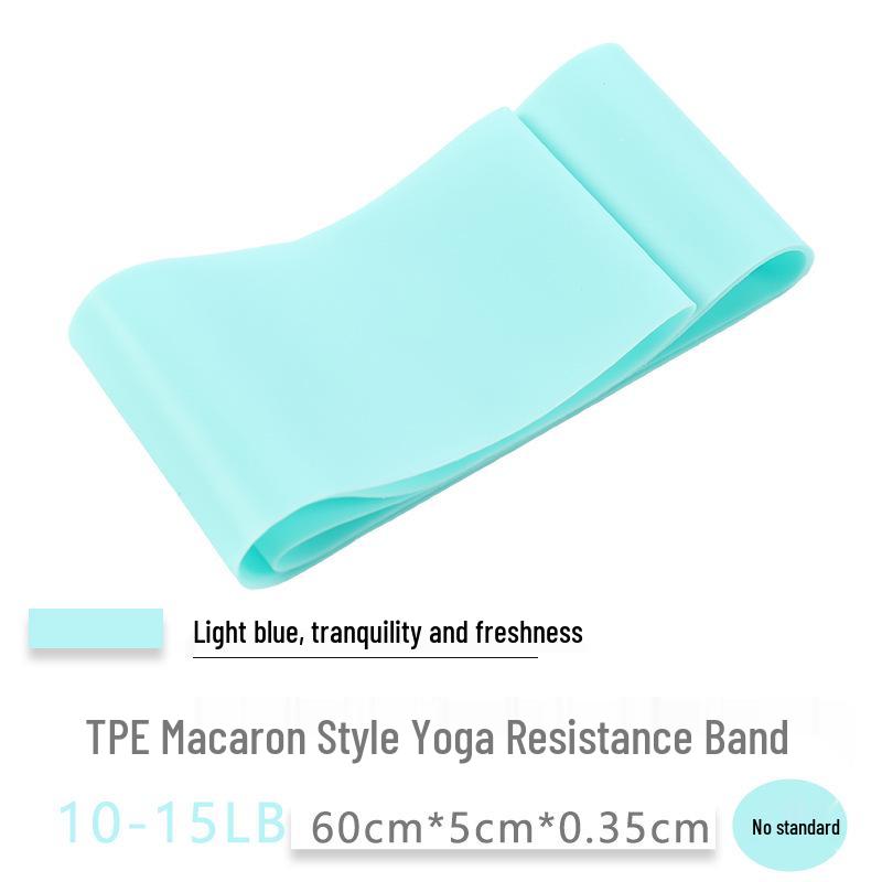 Gradient Color 5-Piece Yoga Resistance Bands Set for Warm-up and Fitness Exercises