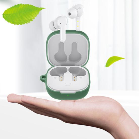 Earphone Cover Soft Silicone Earbuds Charging Box Full Protective Case Shell for QCY T13