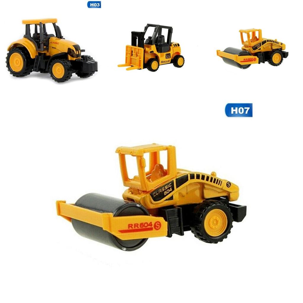 High-simulation Alloy Construction Truck Model Toy Mini Digger For Kids Fun