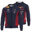F1 Erwachsene Kinder Red Bull Racing Aston Martin Team Uniform Herren Reißverschluss Hemd Hoodie Jacke Reißverschluss Pullover