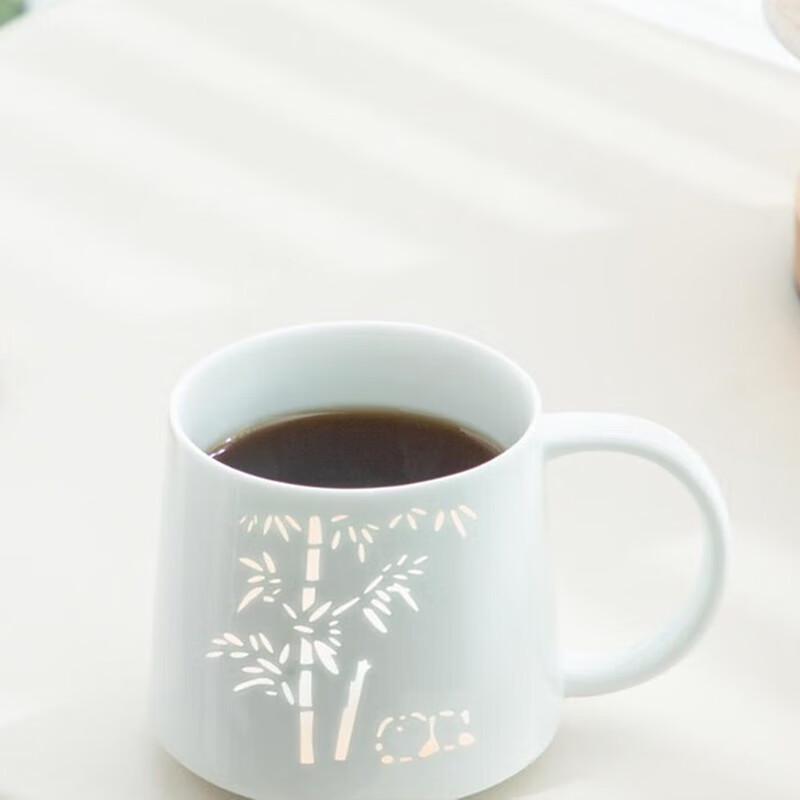 Nanshan Mr. Bamboo Ceramic Anti-Scald Tea Cup