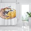 Animal Shower Curtain, Cartoon Cat Dog Bathtub Shower Cute Kids Boys Girls Bathroom Decorative Shower Curtains