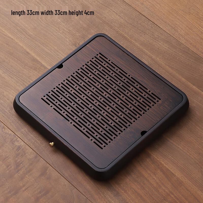 Jialang Large Square Bamboo Kung Fu Tea Tray