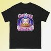 Kawaii Cosmic Cat Ramen Anime Space Noodles D - Unisex Short Sleeve T-Shirt