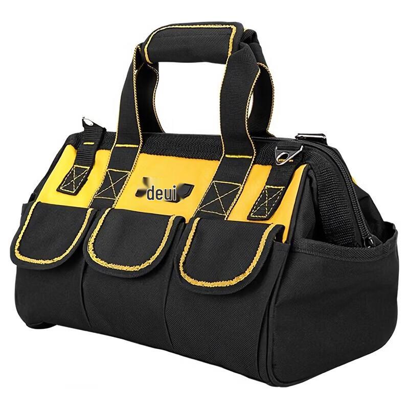 Deli 13-inch Outdoor Double-Layer Tool Bag