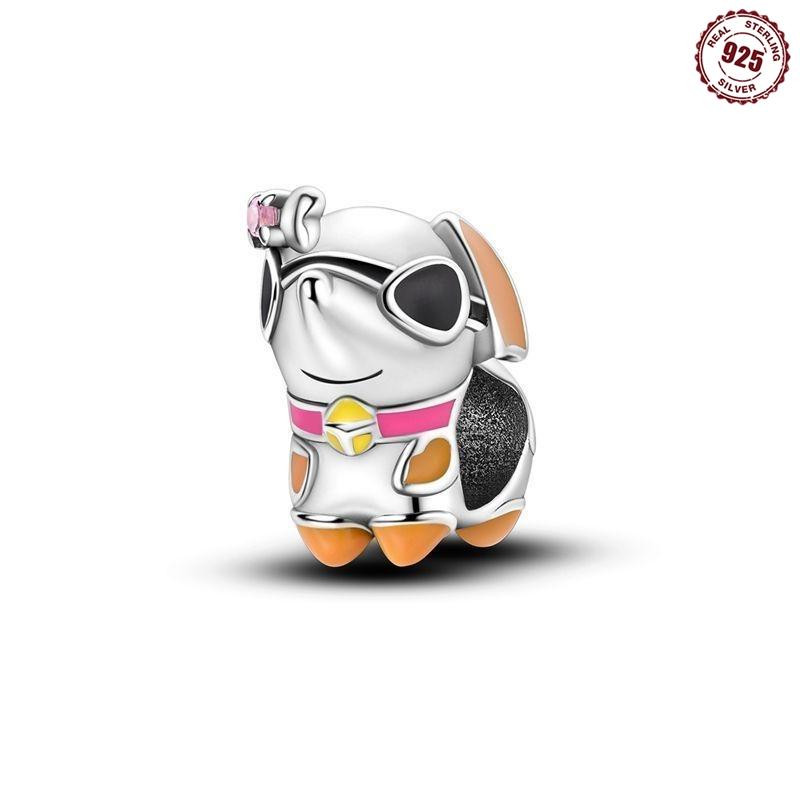 Anhänger Kupfer Original Armbänder Katze Hund Haus Haustier Anhänger Perlen Fein DIY Schmuckherstellung Frauen Geburtstagsgeschenke