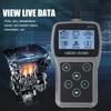 2.4in Display OBDII Scanner Car Fault Code Reader Battery Tester with Readiness OBDII Diagnostic Scanner
